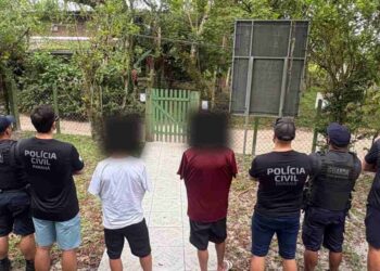 Dois adolescentes foragidos por homicídio são apreendidos na Ilha do Mel