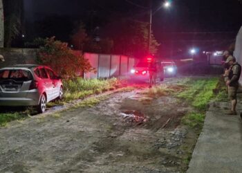 Jovem de 28 anos é baleado em uma tentativa de homicídio no Beira Rio em Paranaguá