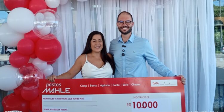 Clube Mahle+ entrega prêmio de R$ 10 mil a cliente em Paranaguá