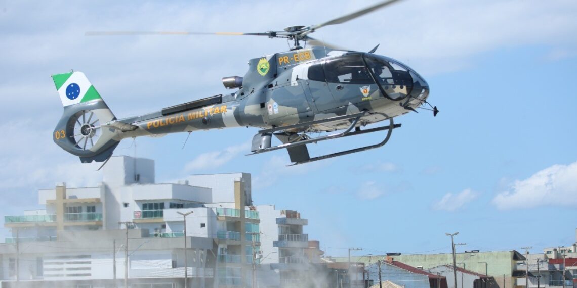 Comando de Aviação da PMPR reforça regras e alerta sobre uso de drones em áreas com operações