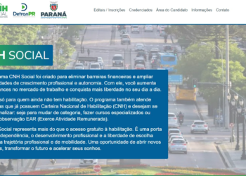 26 mil paranaenses se inscrevem na CNH Social em tempo recorde