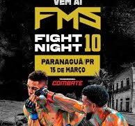 FMS Fight Night chega a Paranaguá com grandes lutas de boxe e MMA