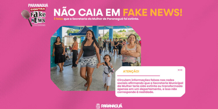 Prefeitura de Paranaguá esclarece boato sobre Secretaria da Mulher