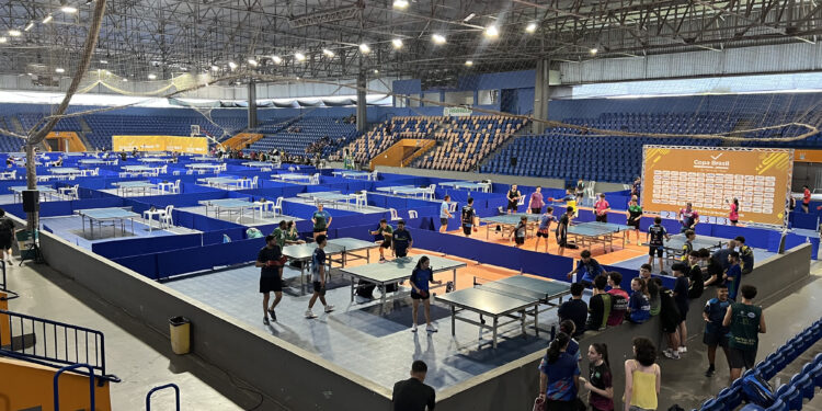 Paranaguá abre temporada nacional com Copa Brasil Ouro de Tênis de Mesa 2026