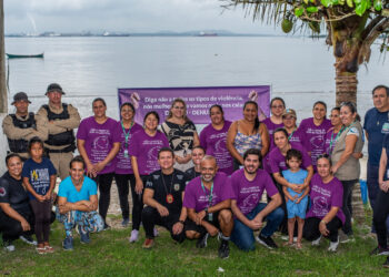 Ação nas Ilhas de Paranaguá reforça combate à violência contra a mulher e cuidado com a saúde