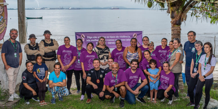 Ação nas Ilhas de Paranaguá reforça combate à violência contra a mulher e cuidado com a saúde