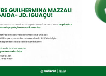 UBS do Jardim Iguaçu passa a contar com farmácia própria para retirada de medicamentos