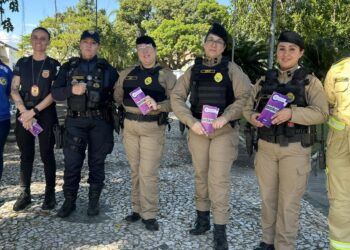 Programa Mulher Segura Paraná conta com várias abordagens educativas em Paranaguá