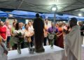 Missa em louvor a São José reúne servidores no Palácio São José, em Paranaguá