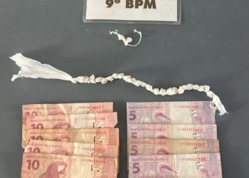 Suspeito de tráfico de drogas é preso pela Polícia Militar em Guaratuba