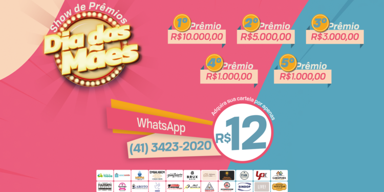 3º Show de Prêmios da Festa das Mães está com vendas abertas