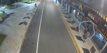 Muralha digital ajuda na prisão de suspeito de cometer furto em comércio no Centro de Paranaguá