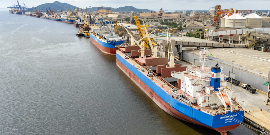 Porto de Paranaguá registra maior operação de cevada da história com 50 mil toneladas