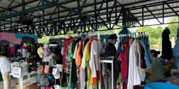 Feira de brechó e empreendedorismo feminino movimenta Terminal Urbano em Paranaguá