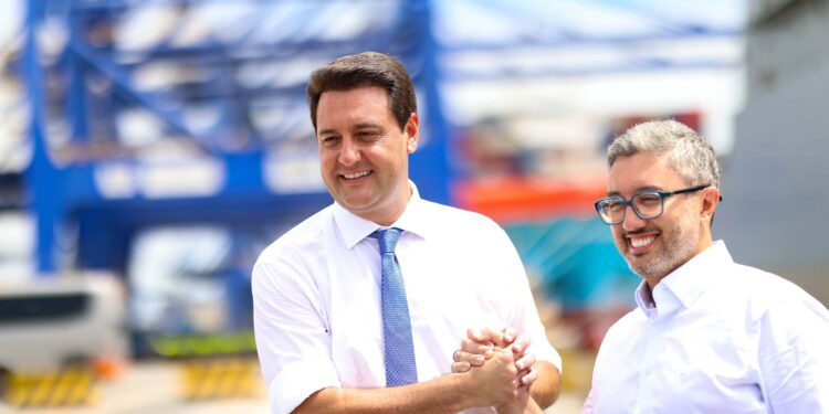 Ratinho Junior busca parcerias com gigante portuária MSC para fortalecer setor logístico do Paraná