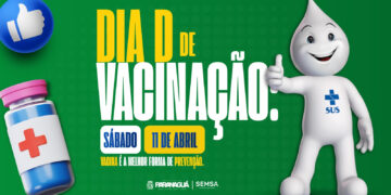 “Dia D” de vacinação acontece neste fim de semana em Paranaguá