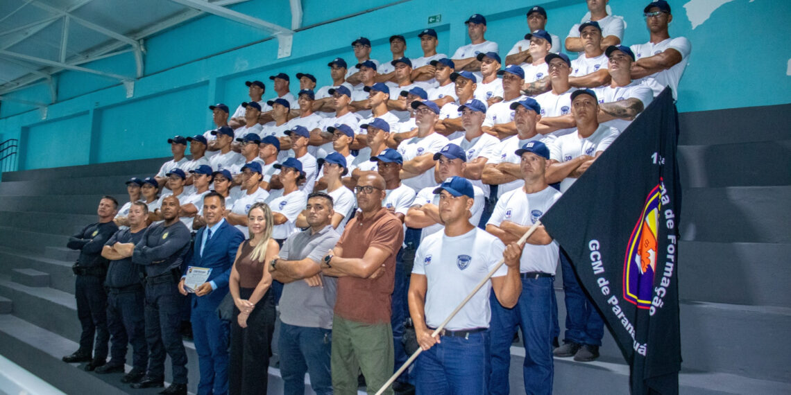 Paranaguá inicia formação de nova turma da Guarda Civil com 54 alunos