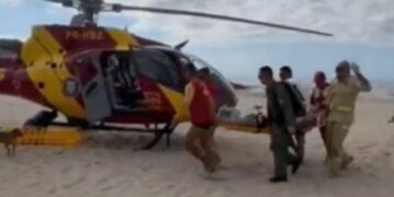 Idoso morre após afogamento ao tentar salvar neto em Caiobá