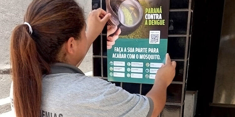 Casos e mortes por dengue despencam mais de 96% no Paraná em 2026