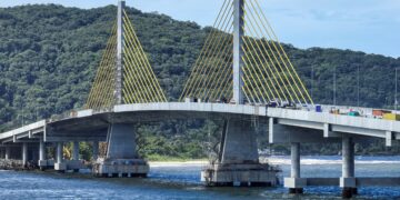 Ponte de Guaratuba será entregue em 29 de abril, anuncia governador Ratinho Junior