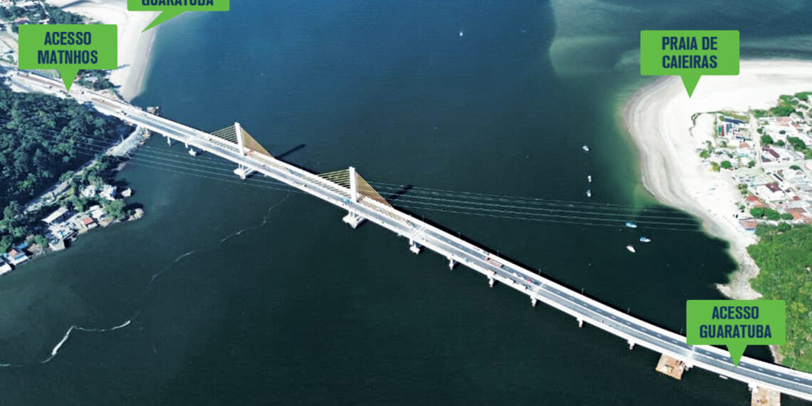 Inauguração da Ponte de Guaratuba: veja como vai funcionar o evento e os melhores lugares para assistir