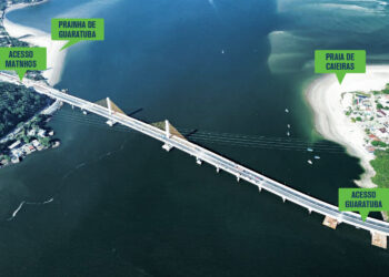 Inauguração da Ponte de Guaratuba: veja como vai funcionar o evento e os melhores lugares para assistir