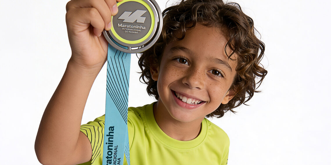 “Maratoninha” leva crianças e adolescentes para a 1ª Maratona Internacional do Paraná