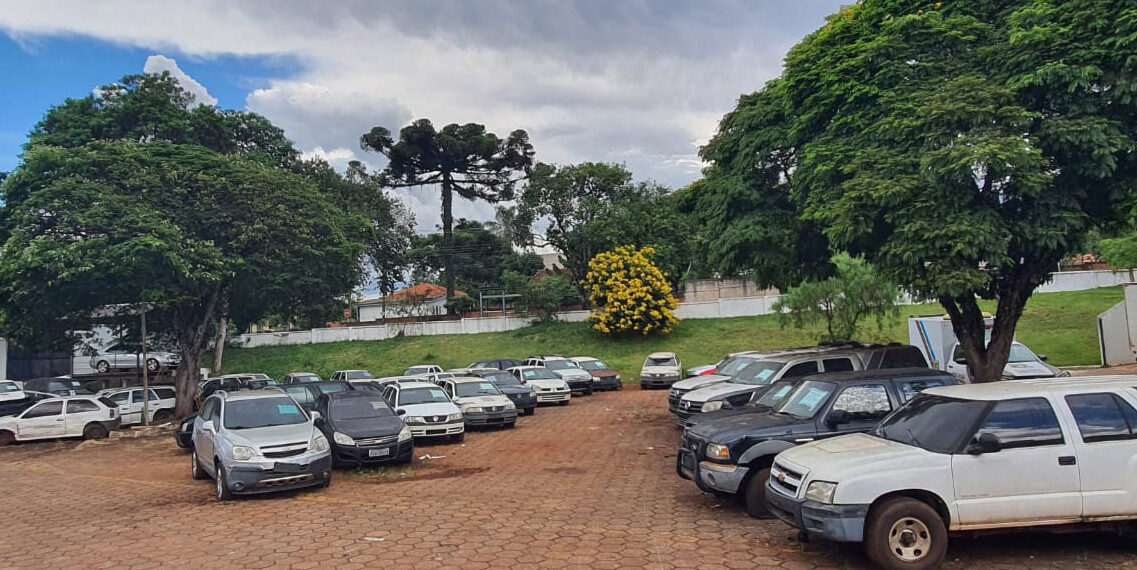 Paraná inicia leilão com 192 veículos e lances a partir de R$ 525