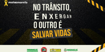 Maio Amarelo 2026 mobiliza Paranaguá com ações educativas e de conscientização no trânsito