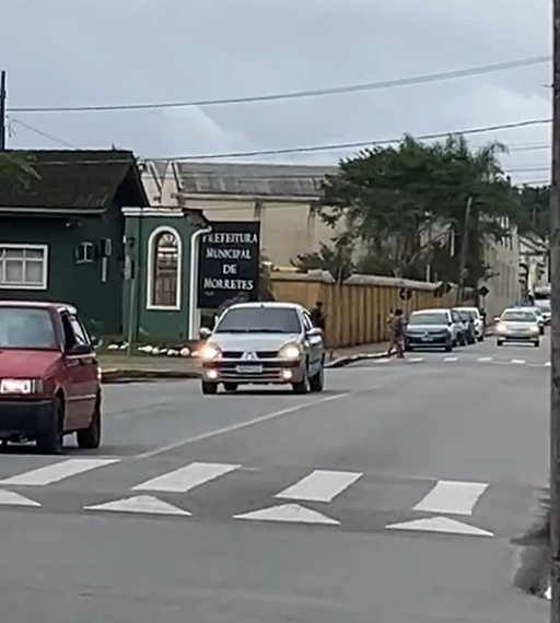 PCPR prende homem em flagrante por agredir companheira em via pública em Morretes