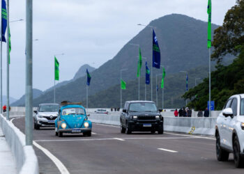 TRÂNSITO LIBERADO: PONTE DE GUARATUBA ESTÁ DEFINITIVAMENTE ABERTA AOS VEÍCULOS