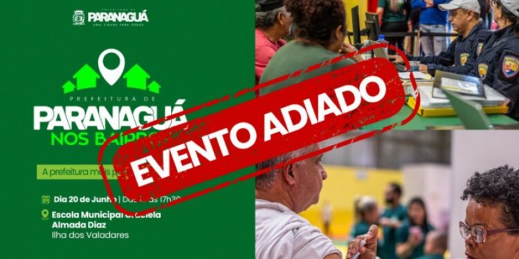 Programa Prefeitura nos Bairros é adiado devido à previsão de chuvas intensas neste sábado (20)