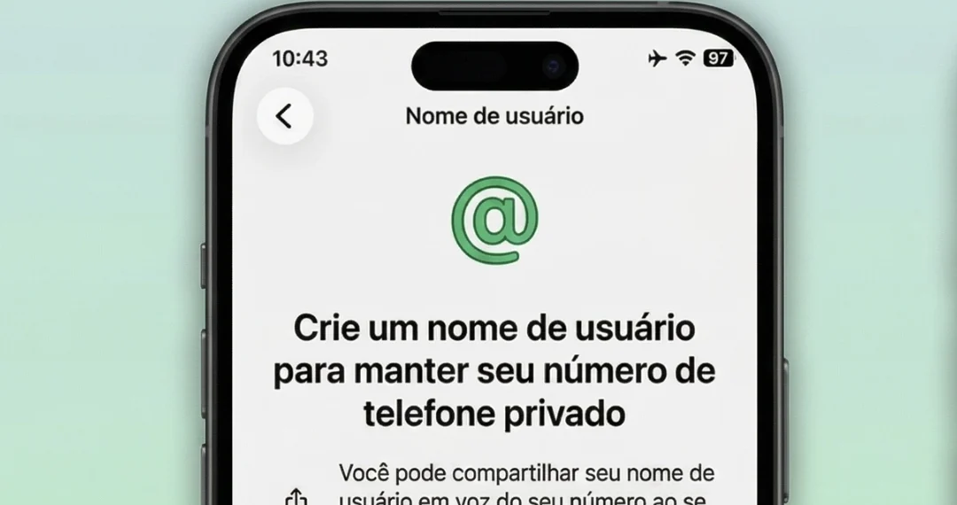 WhatsApp começa a liberar nomes de usuário e permitirá contato sem divulgar número de telefone