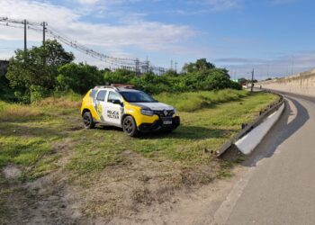 PM recupera motocicleta furtada abandonada em área de mata na Vila São Jorge