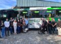 Paranaguá apresenta novo modelo de ônibus do transporte coletivo