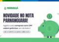 Nota Parnanguara 2.0 entra em vigor e passa a premiar consumidores que compram no comércio local