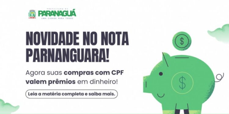 Nota Parnanguara 2.0 entra em vigor e passa a premiar consumidores que compram no comércio local