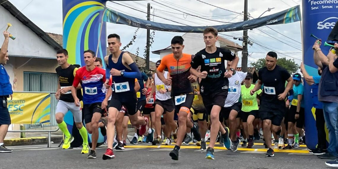 Corrida do Sesc reúne 800 participantes neste domingo em Paranaguá