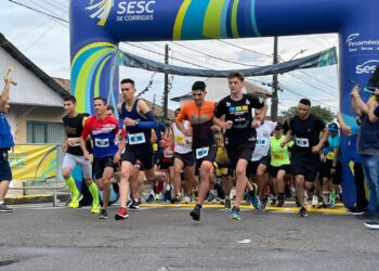 Corrida do Sesc reúne 800 participantes neste domingo em Paranaguá