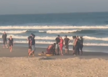 Homem morre afogado na Praia dos Paraguaios, em Guaratuba