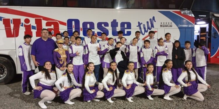 Fanfarra Única de Antonina conquista vice-campeonato regional entre 48 grupos do Sul do Brasil