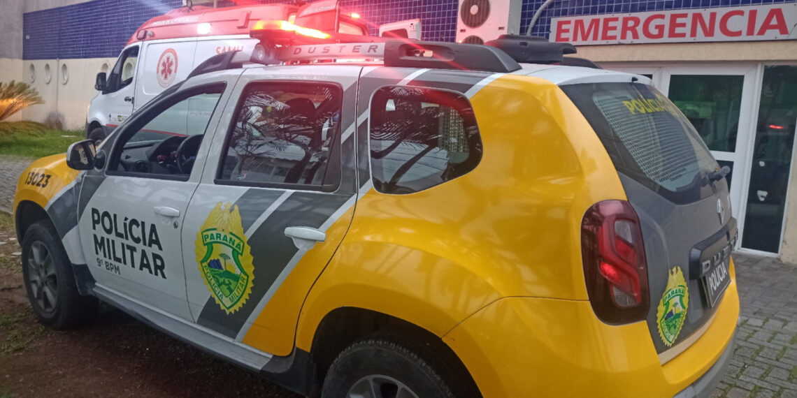Mulher sofre fratura no braço ao tentar se defender de golpe de machado em Paranaguá
