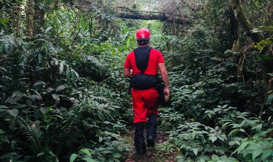 Idoso desaparece em área rural de Morretes e mobiliza equipes do Corpo de Bombeiros