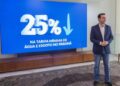 Contas da Sanepar terão desconto de 25% a partir de outubro no Paraná