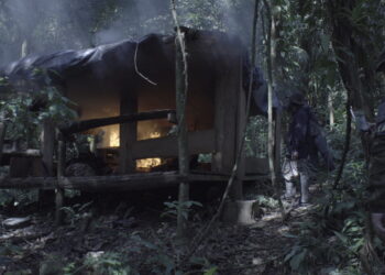Força-tarefa desmobiliza acampamento de caçadores dentro do Parque Estadual do Pau Oco