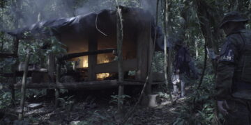 Força-tarefa desmobiliza acampamento de caçadores dentro do Parque Estadual do Pau Oco