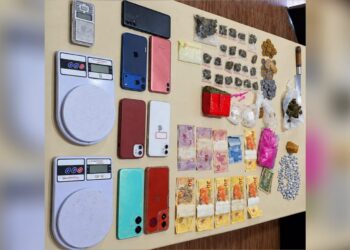 GCM apreende maconha, cocaína, crack e ecstasy durante abordagem em Pontal do Paraná