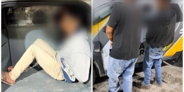 Três procurados pela justiça por diferentes crimes são presos em Antonina