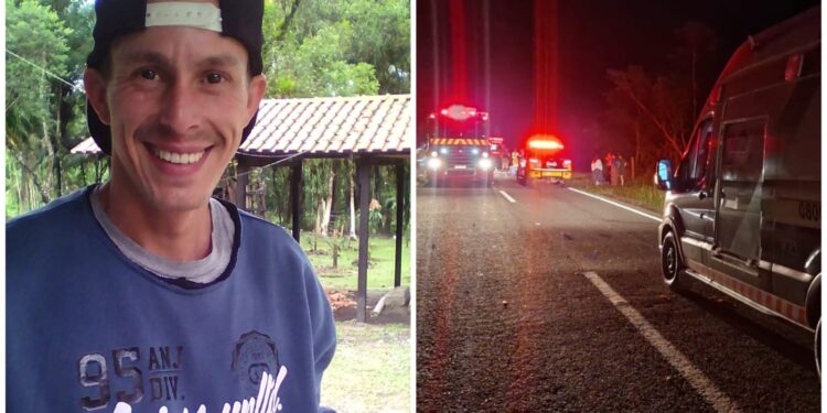 Motociclista morre após grave acidente na PR-508, em Matinhos