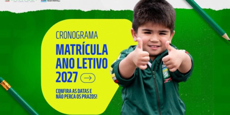 Matrículas para 2027: famílias devem ficar atentas às próximas etapas da Rede Municipal de Ensino